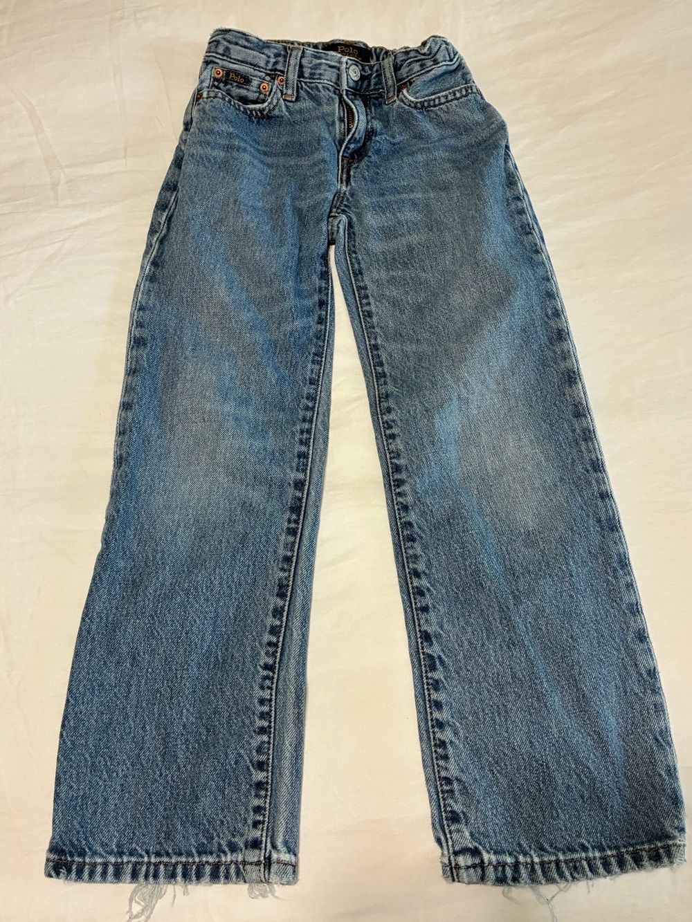 Polo by Ralph Lauren Girl's Bootcut Denim Jeans - Light Blue